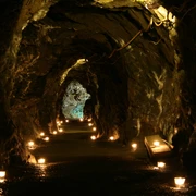 Roeder Stollen unter Tage AdventRoeder Stollen underground Advent
