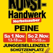 kunsttage-peine01.jpg Plakat Kunsthandwerk Peine Herbstzauber 1. und 2. November 2025