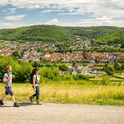 Wanderung auf dem Osterbergweg am Osterberg in Lügde