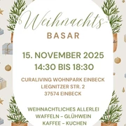 Beige Green Watercolor Christmas Market Flyer.jpg