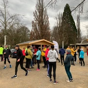 Silvesterlauf iim Kurpark Bad Nenndorf