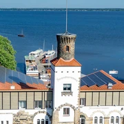 Strandterrassen aus Richtung Südost Parkplatz