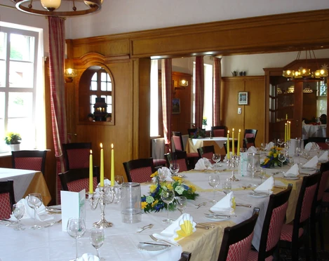 Gastraum im Restaurant Zur Linde Gastraum im Restaurant Zur Linde