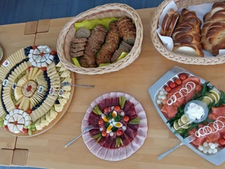 Frühstücksbüffet im Restaurant Eggmatte