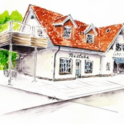 teestube-am-hafen-gemalt