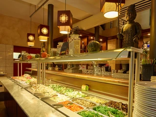 Wok In: Großes mongolisches Buffet Wok In: Großes mongolisches Buffet