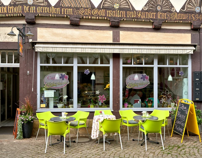 Cafe Zuckerblume Außenansicht