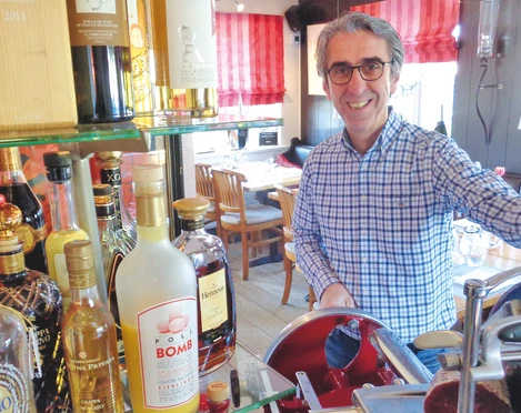 Il Ristorante Gastgeber Antonio