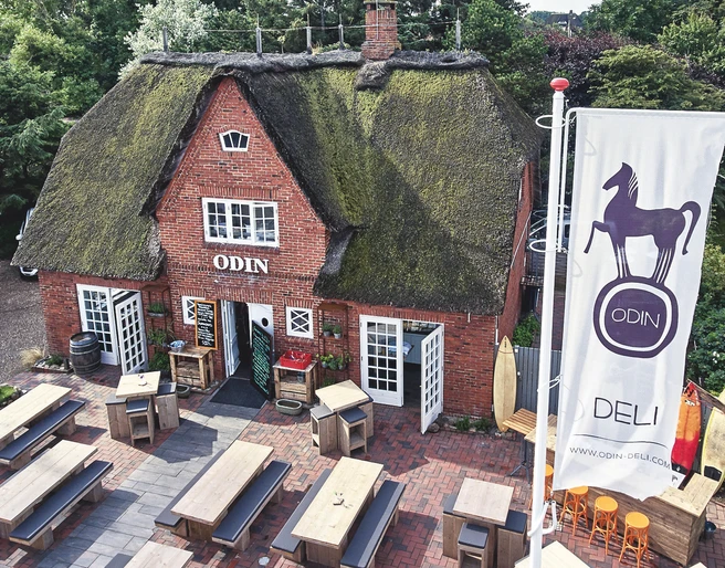 Odin-Deli Außenansicht