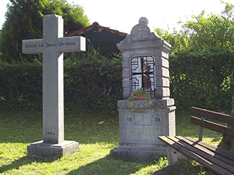 Heiliger Antonius Bildstock in Reelsen.