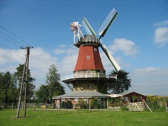 Windmühle in Groß Mimmelage im Osnabrücker Land