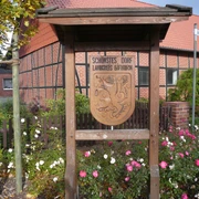 Neubokel Hinweistafel in Neubokel