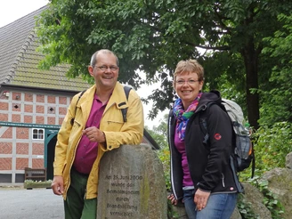 Wander-Fotostopp am Heimathaus Rotenburg (Wümme) Wander-Fotostopp am Heimathaus Rotenburg (Wümme)