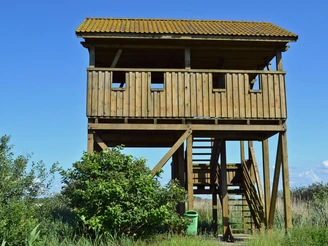 Wandern am Lundener Moor: Aussichtsturm Mötjenpolder