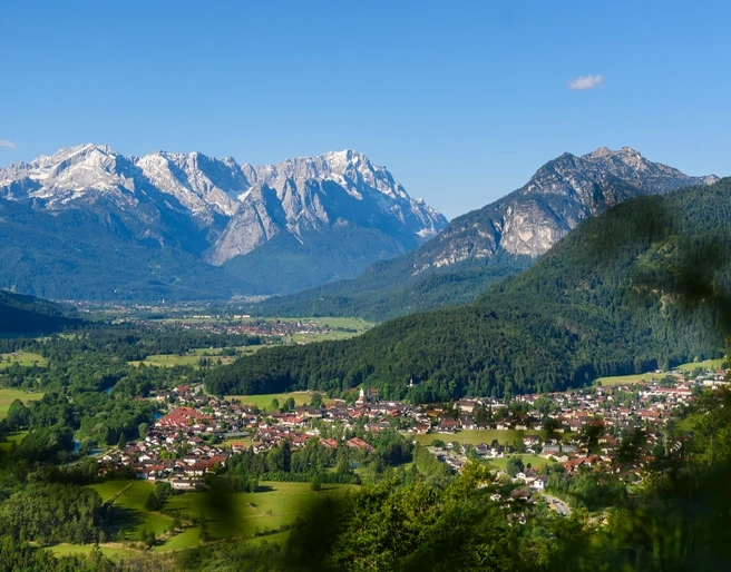 Loisachblick Oberau