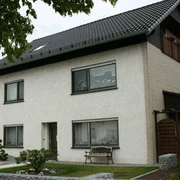 fewo-fromme-hausansicht Hausansicht mit Eingangstür