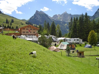Camping Eggmatte en été