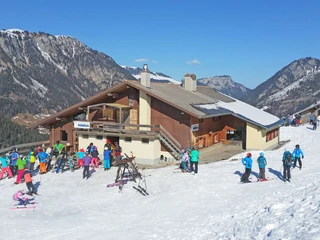 Vue extérieure en hiver