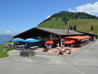 L'hôtel de montagne en été