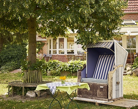 Gartenidylle auf Bamans Hof Gartenidylle auf Bamans Hof