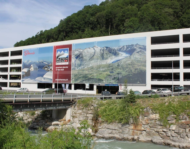 Parking Betten Talstation