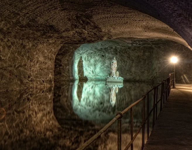 Erlebnisbergwerk Sondershausen Kahnstrecke Erlebnisbergwerk Sondershausen Kahnstrecke