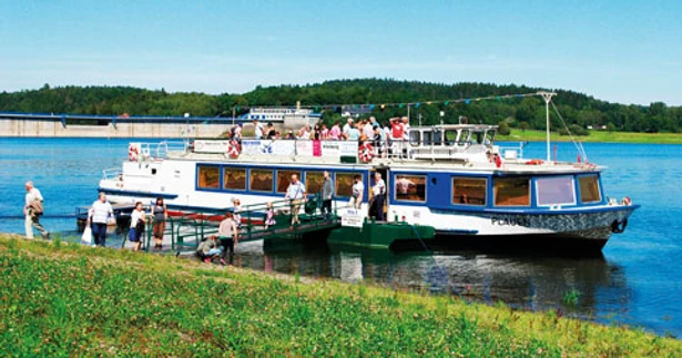 Talsperre Pöhl - Fahrgastschifffahrt