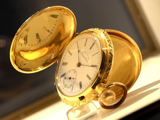 Historische Glashütter Taschenuhr