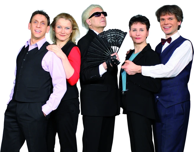 Team des Kabarett-Theaters Leipziger Funzel