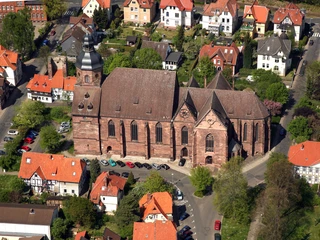 Münsterkirche Sankt Alexandri Luftaufnahme Münsterkirche Sankt Alexandri Luftaufnahme