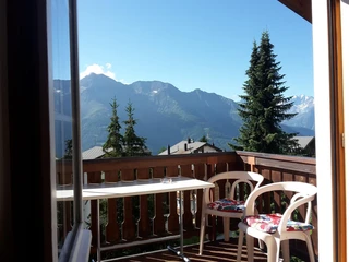 Balkon mit Fernsicht