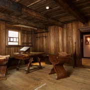 Innenansicht des Spalatinhauses in Torgau