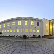 Außenansicht des Chemnitzer Stadbades