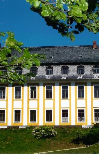 Schloss Leubnitz Parkansicht