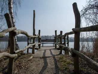 Steg Roter Lug am Seeadlerrundweg