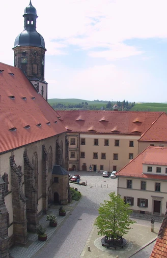 Stadtkirche mit Schloß / MiBERZ Ausstellung