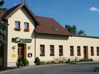 Außenansicht Pension Bahnschlössel