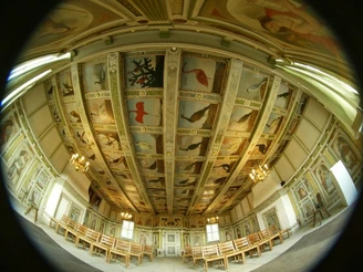 Festsaal im Weinbaumuseum Hoflößnitz