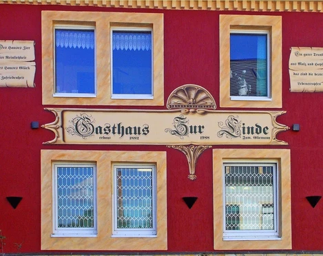 Vorderfront Gasthaus "Zur Linde" Freital-Birkigt