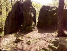 Windschliffe am Kleinen Berg Hohburg