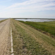 Der Weg auf dem Rantum Becken