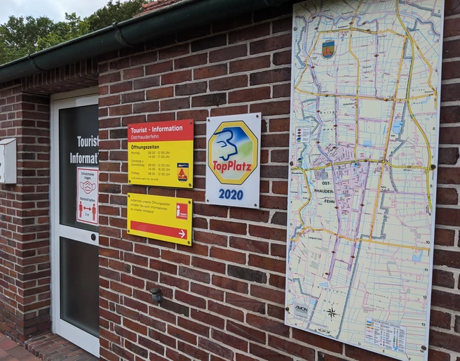 Eingang Tourist Information Ostrhauderfehn Eingang Tourist - Information
