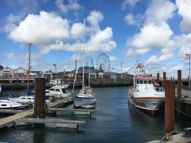 Etappenziel: der Lister Hafen