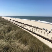 Blick von der Düne am S-Point