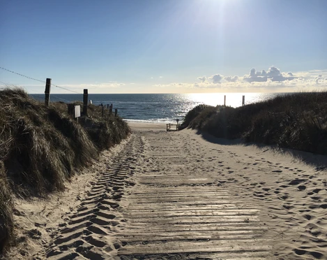 Strandübergang an der Oase zur Sonne
