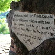 Weserstein - Spruch Detailansicht Weserstein