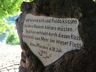 Weserstein - Spruch Detailansicht Weserstein