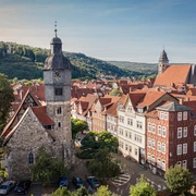 Luftbild St. Aegidien Kirche