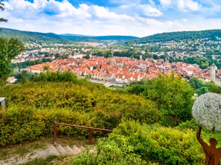 Blick von der Tillyschanze auf die Altstadt von Hann. Münden Blick von der Tillyschanze auf die Altstadt von Hann. Münden
