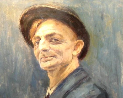 Ringelnatz Portait von Gustav Tolle